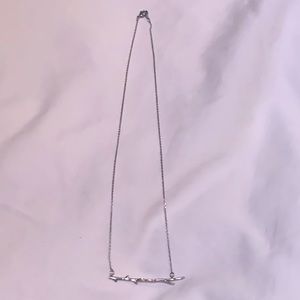 Silver Branch necklace